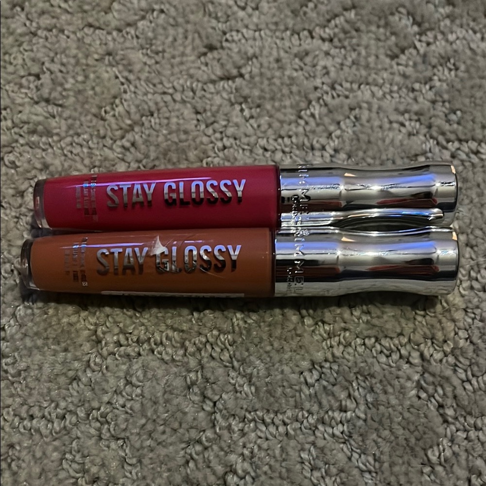 Lip Gloss Duo - Pink & Brown Shades